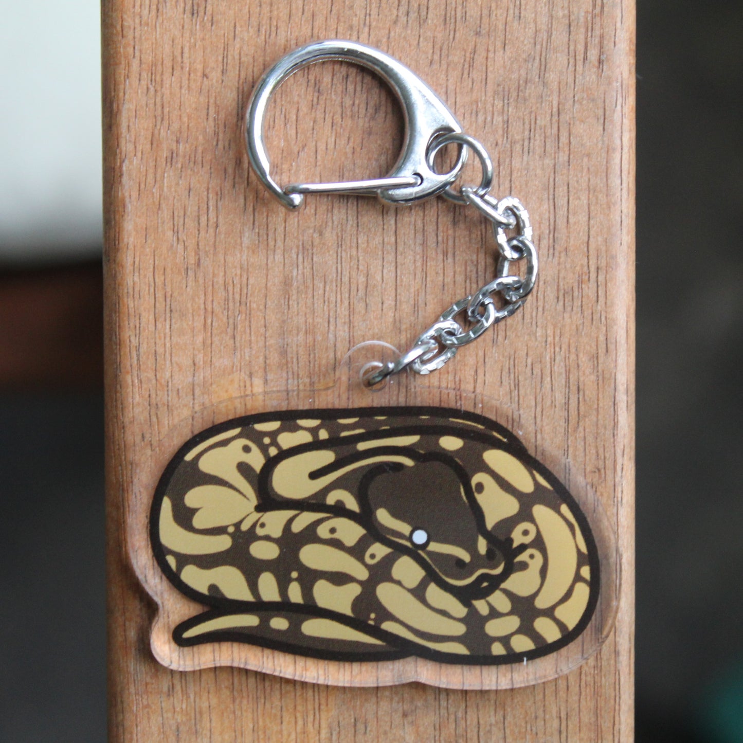 Ball Pythons! - 3" Royal Python Sticker or 2" Keychain Snake