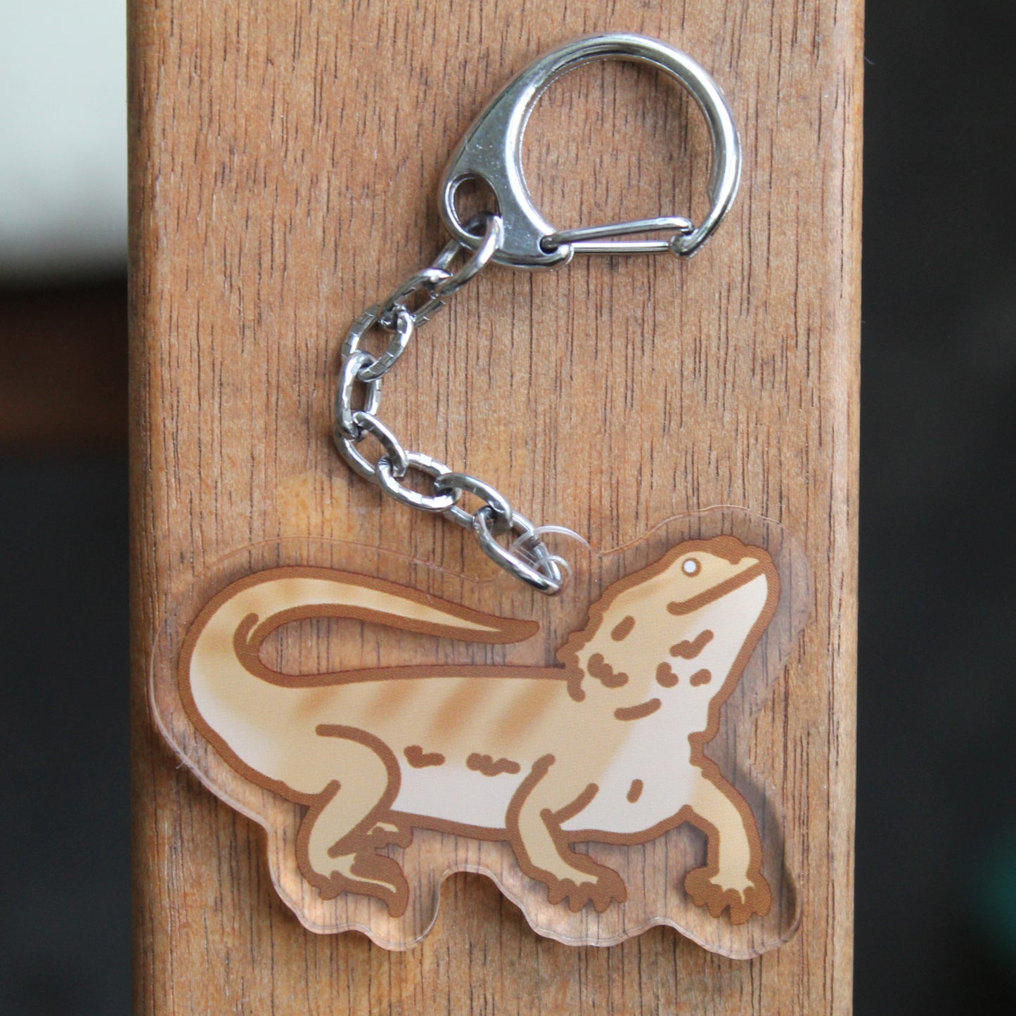 Bearded Dragon - 3" Pogona Sticker or 2" Keychain