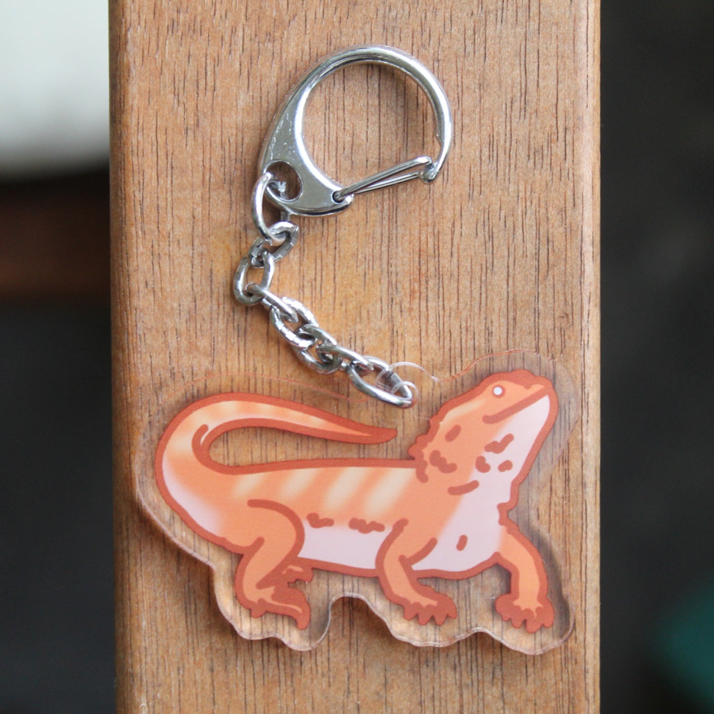 Bearded Dragon - 3" Pogona Sticker or 2" Keychain
