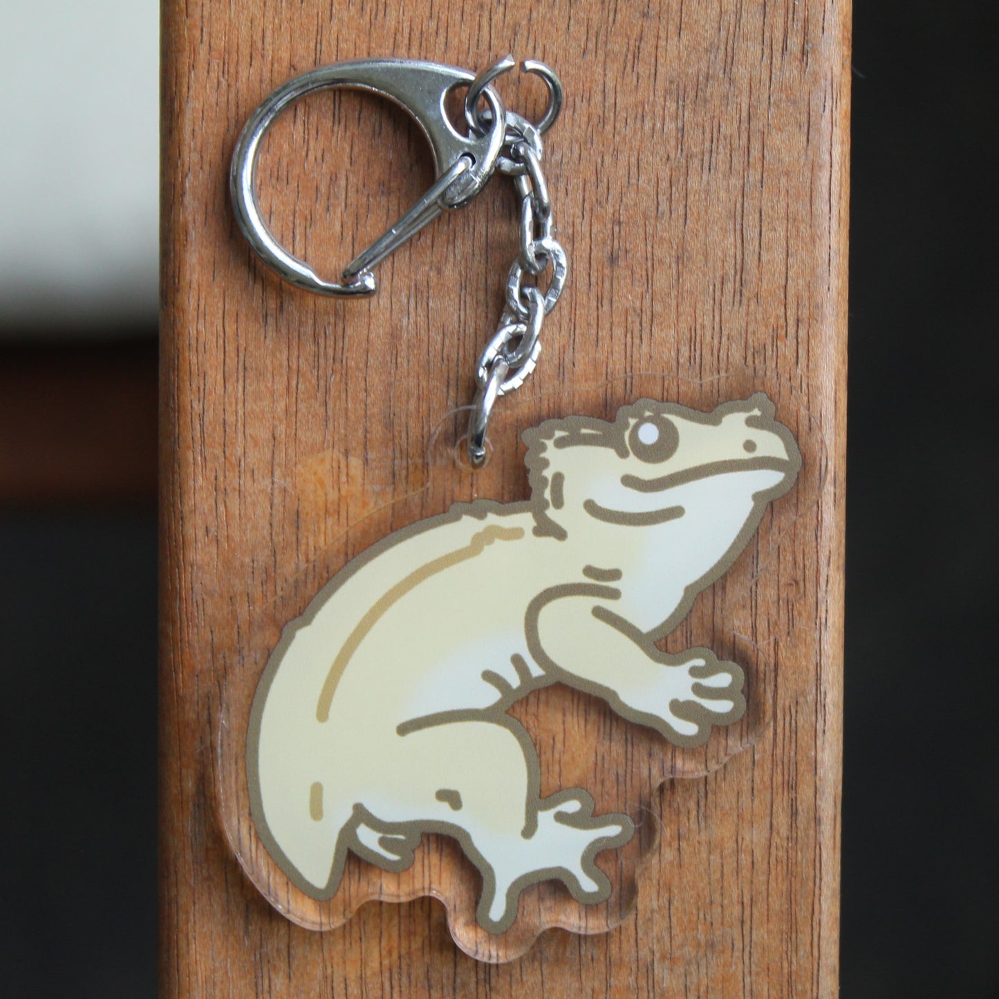 Crested Geckos - 3" Frog Butt/Stumpy and Full Tail Gecko Sticker or 2" Keycahin
