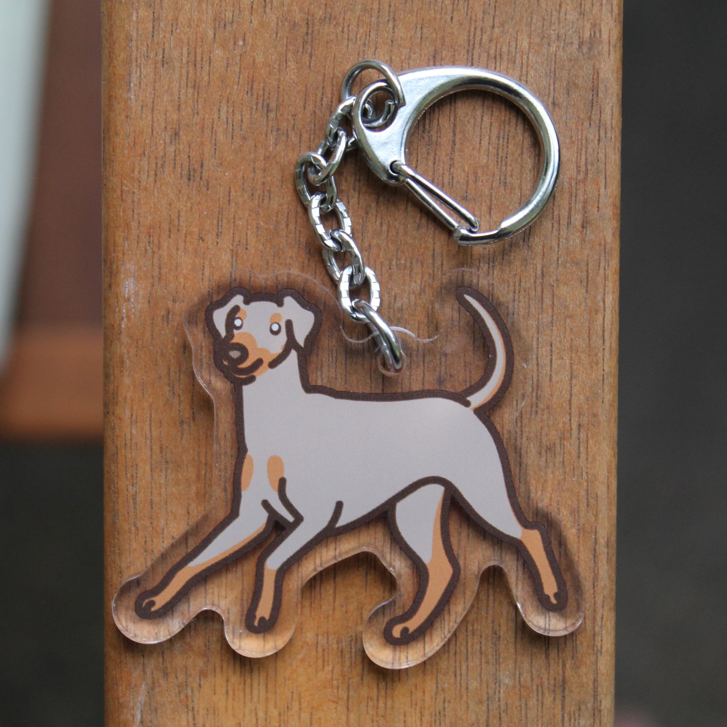 Doberman Pinscher - 3" Dobermann, German Pinscher Sticker or 2" Keychain or 3" Keychain Working