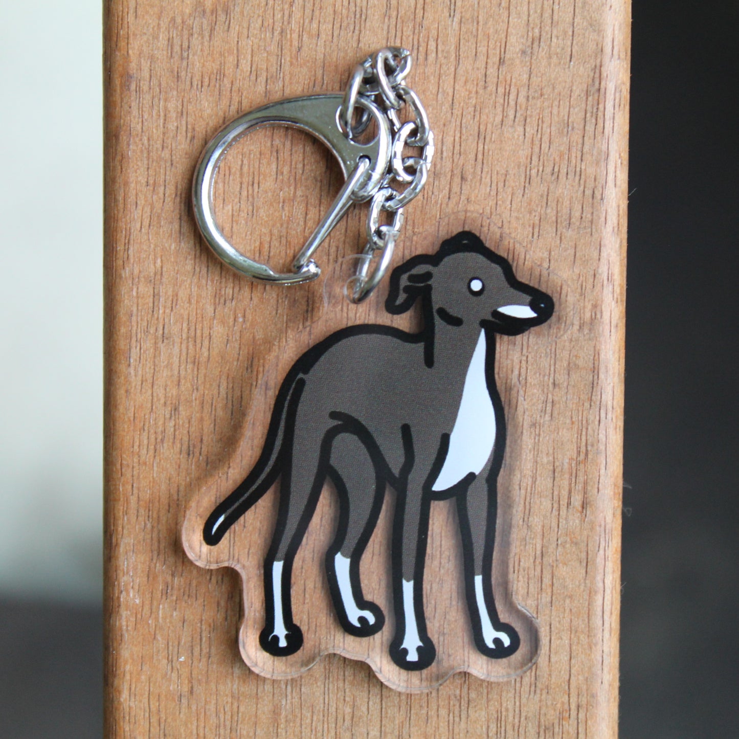 Italian Greyhound - 3" Iggy Dog Sticker or 2" Keychain Toy