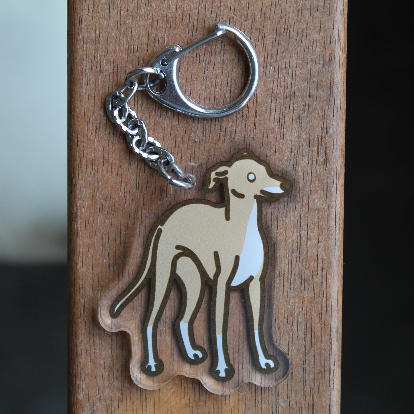 Italian Greyhound - 3" Iggy Dog Sticker or 2" Keychain Toy
