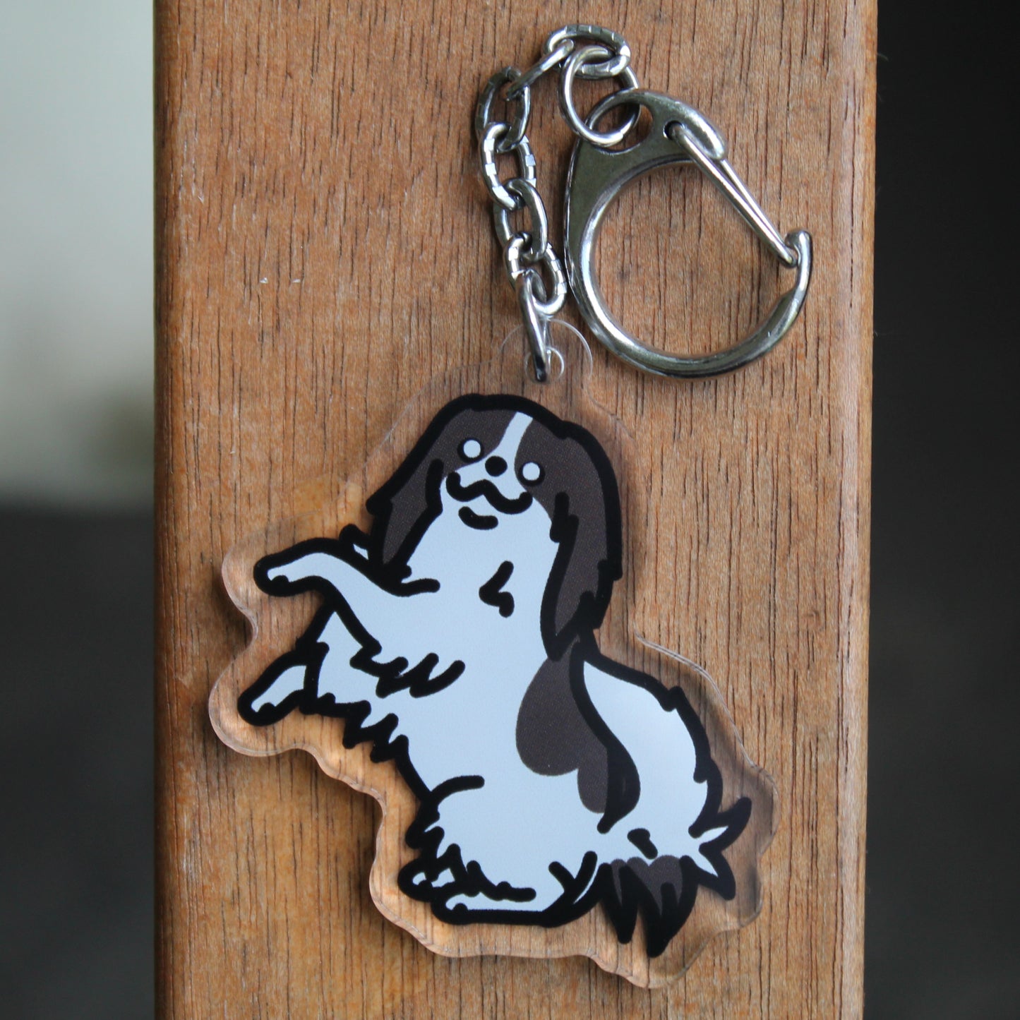 Japanese Chin - 3" Sticker or 2" Keychain Toy