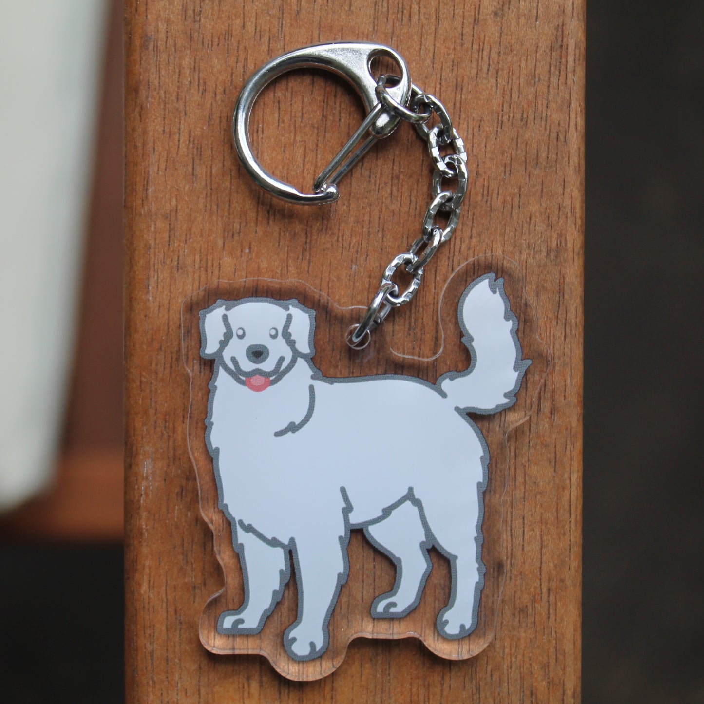 Bernese Mountain Dog, Newfoundland, Great Pyrenees - 3" Sticker or 2" Keychain or 3" Keychain Working