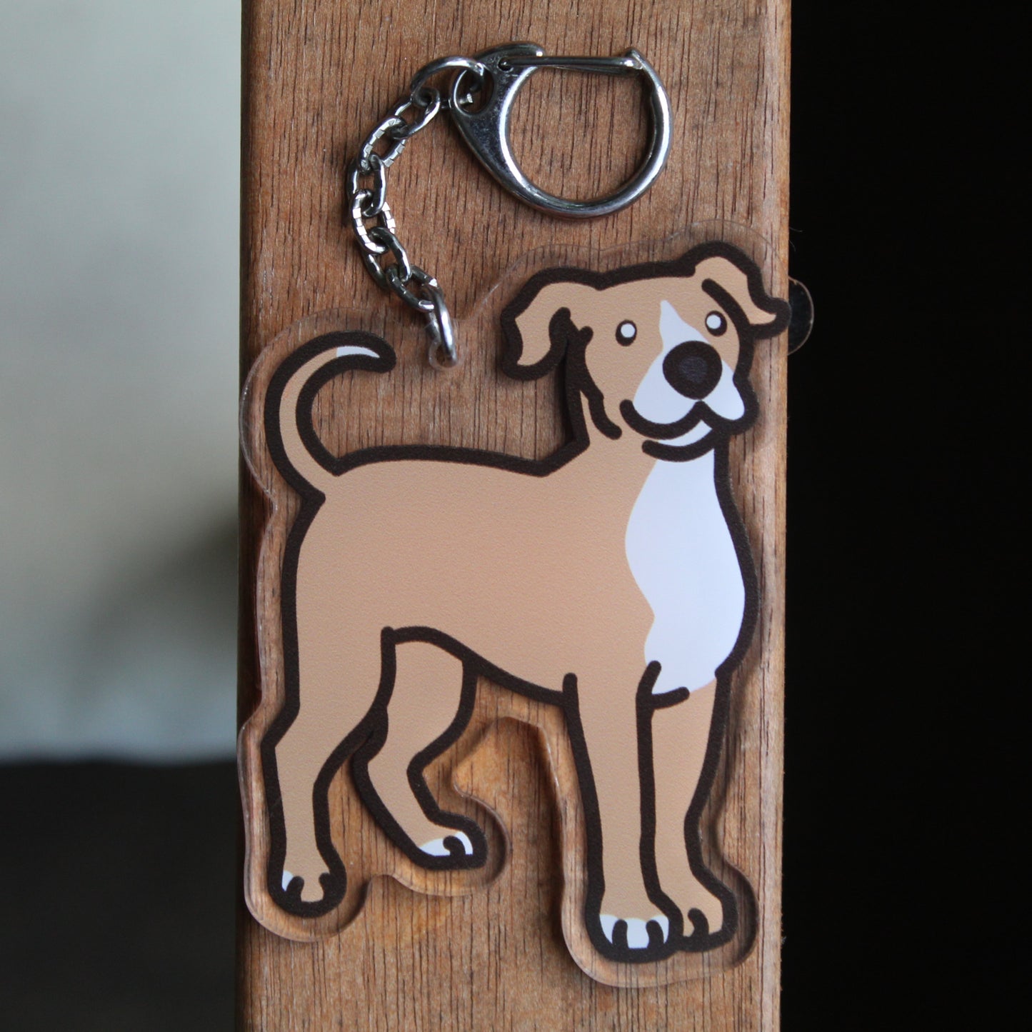 Pit Bull Terrier - 3" Pitty, Pittie Dog Sticker or 2" Keychain