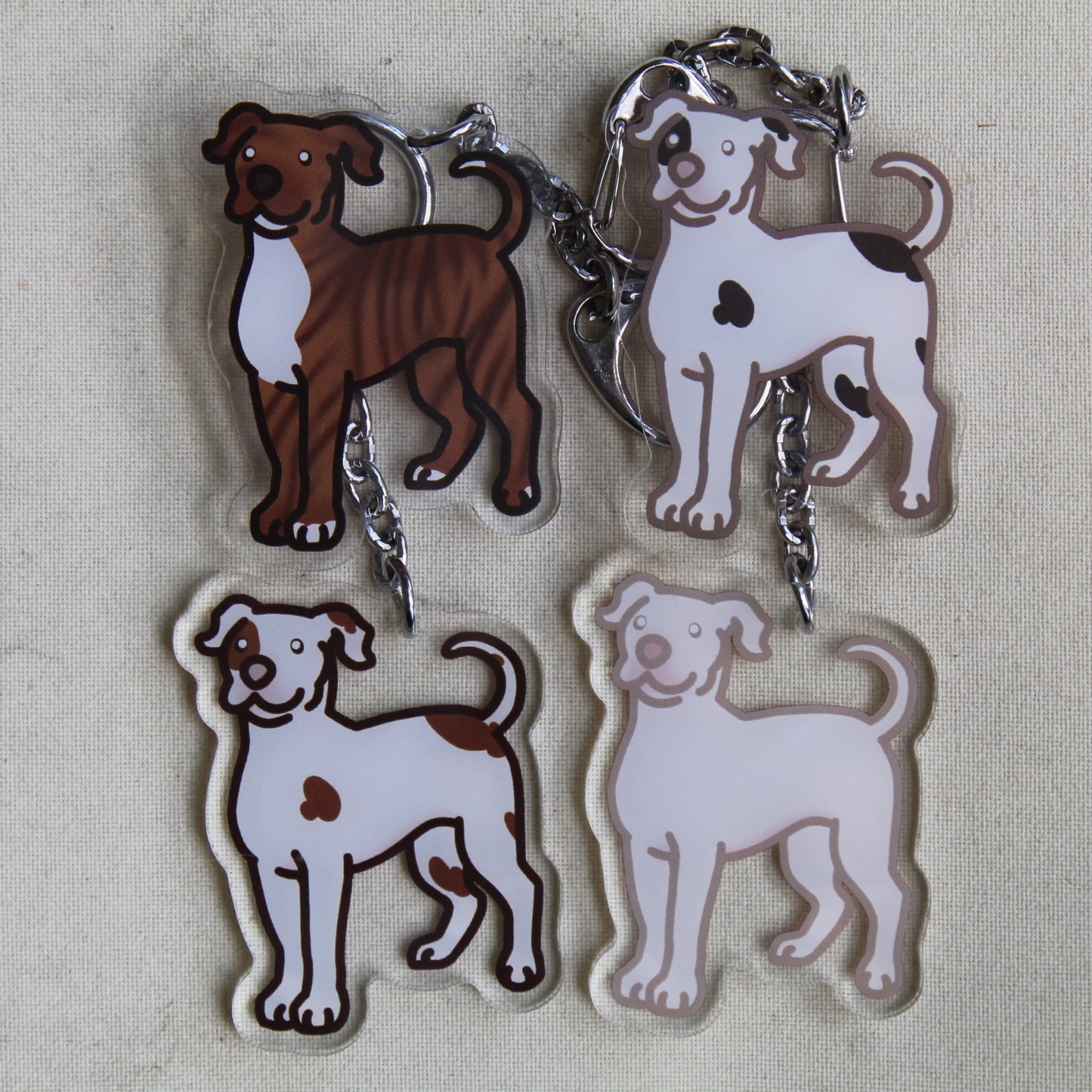 Pit Bull Terrier - 3" Pitty, Pittie Dog Sticker or 2" Keychain