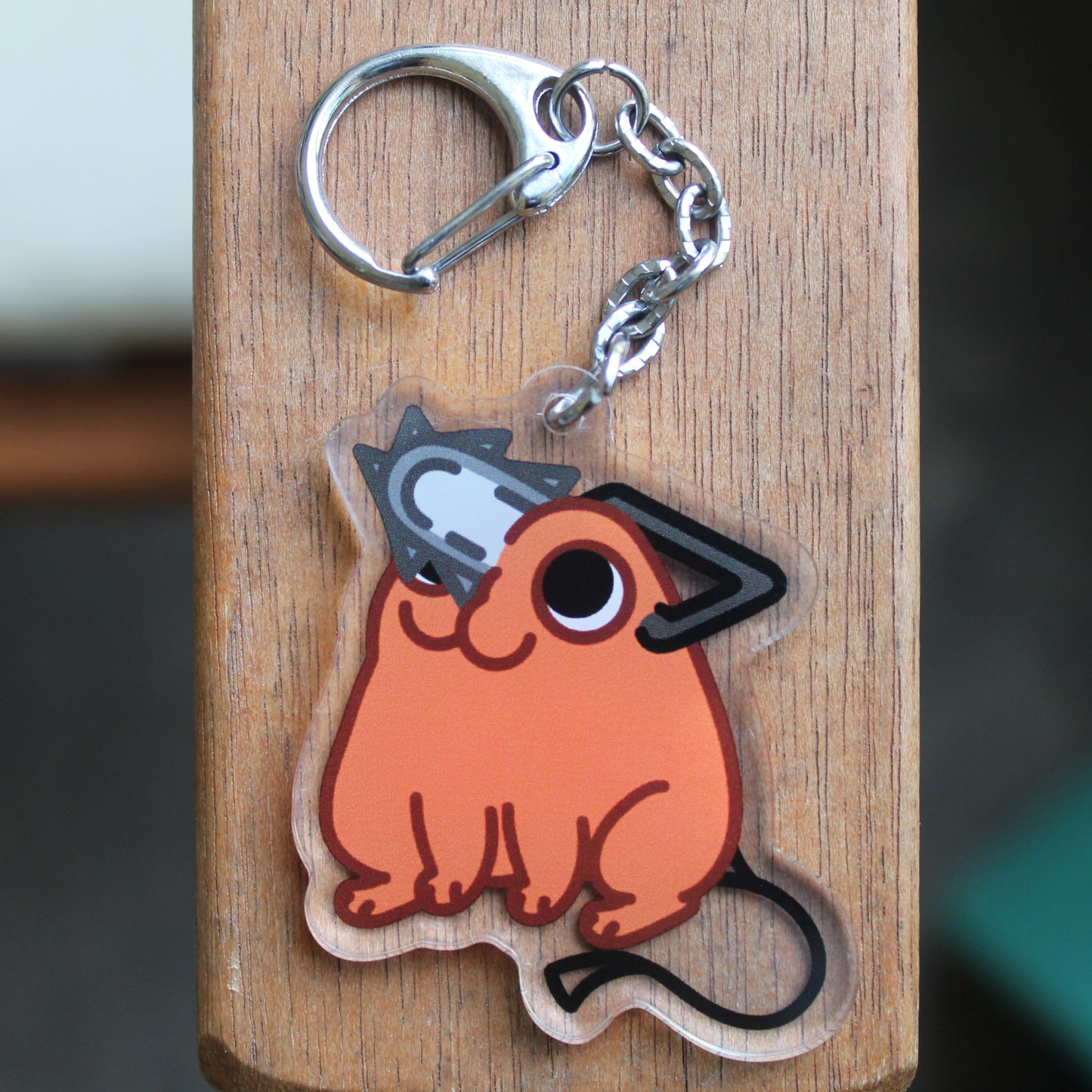 Pochita - 3" Chainsaw Man Manga and Anime Doggy Sticker or 2" Keychain