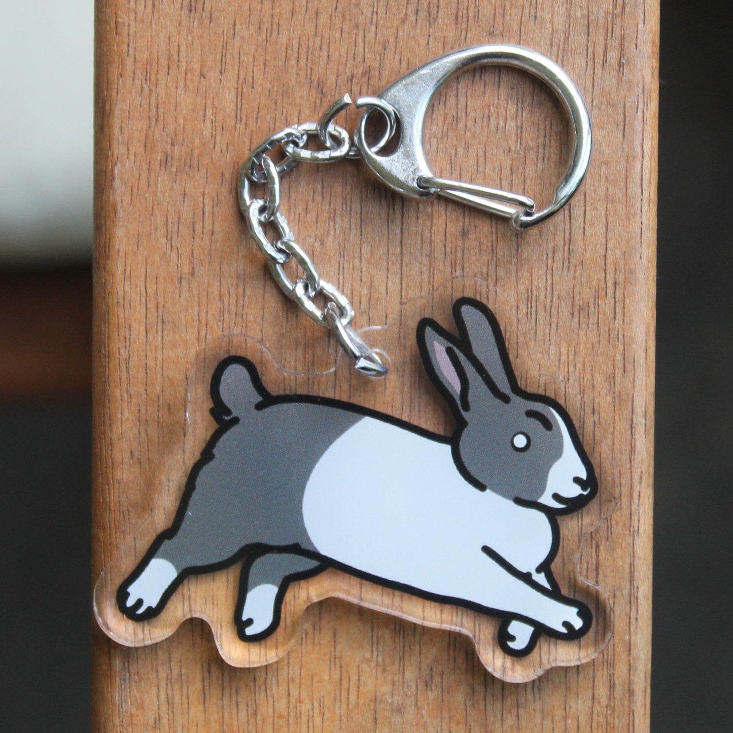 Rabbit Sticker - 3" American, Dutch, Cinnamon, Sable, Rex, and/or Californian/Himalayan or 2" Keychain