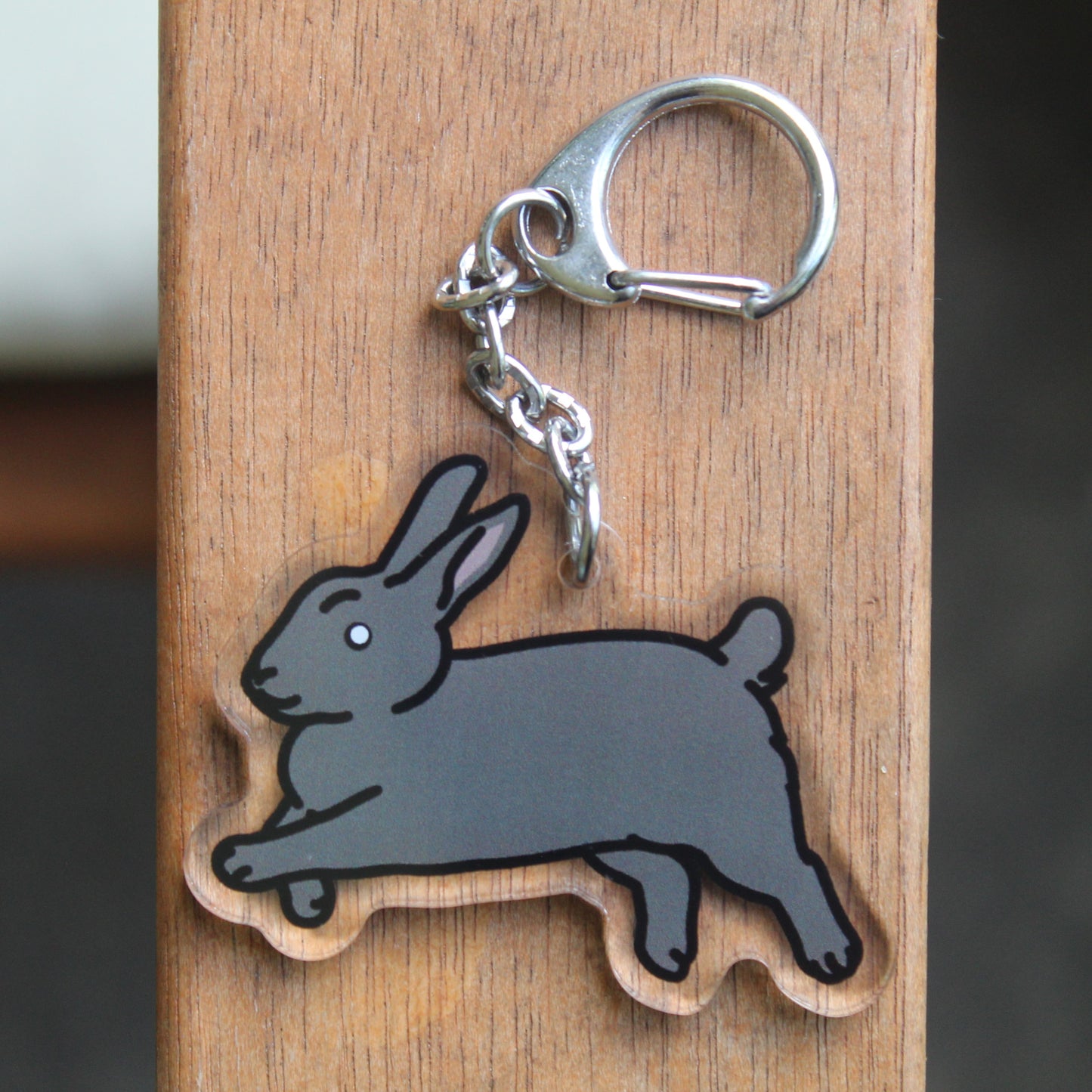 Rabbit Sticker - 3" American, Dutch, Cinnamon, Sable, Rex, and/or Californian/Himalayan or 2" Keychain