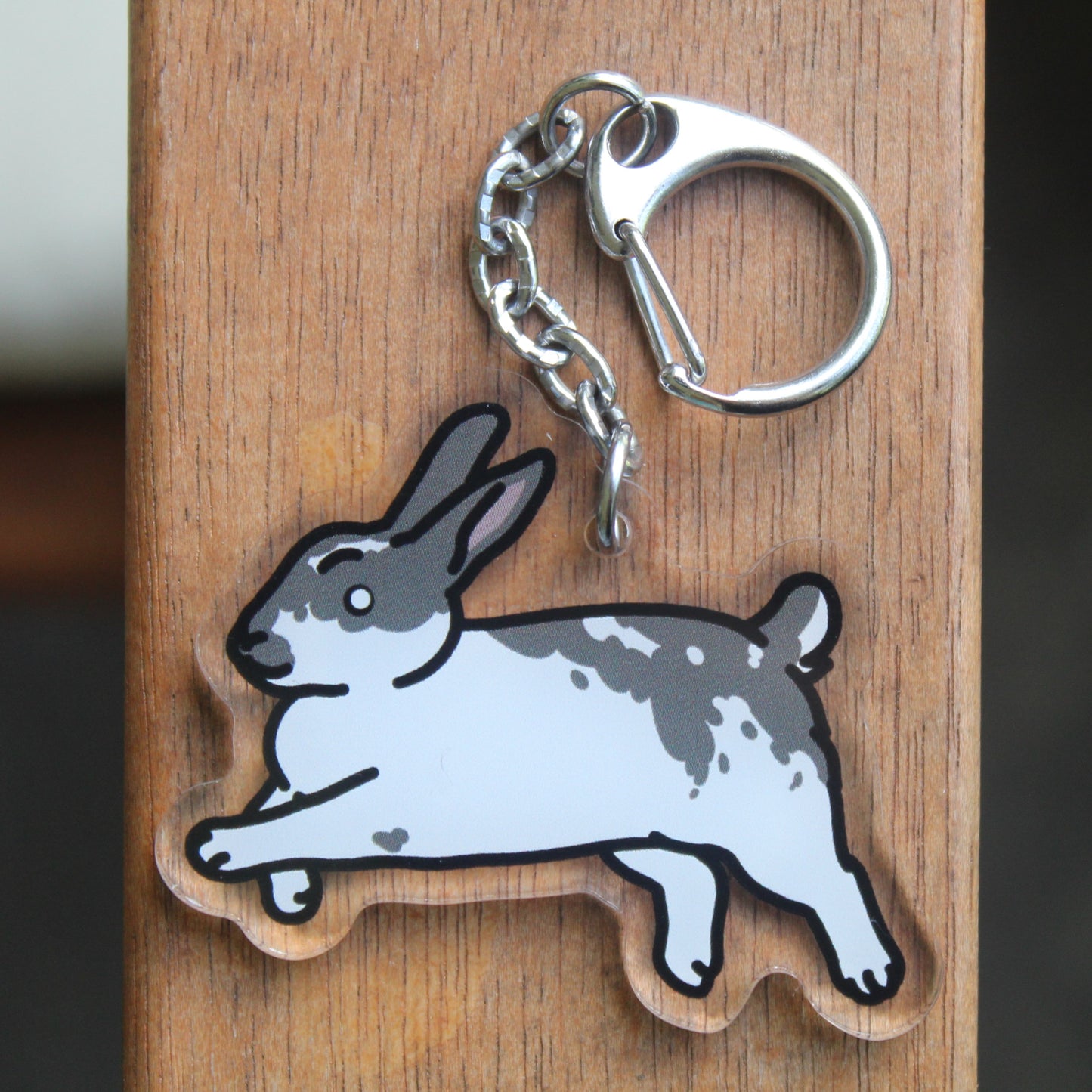 Rabbit Sticker - 3" American, Dutch, Cinnamon, Sable, Rex, and/or Californian/Himalayan or 2" Keychain