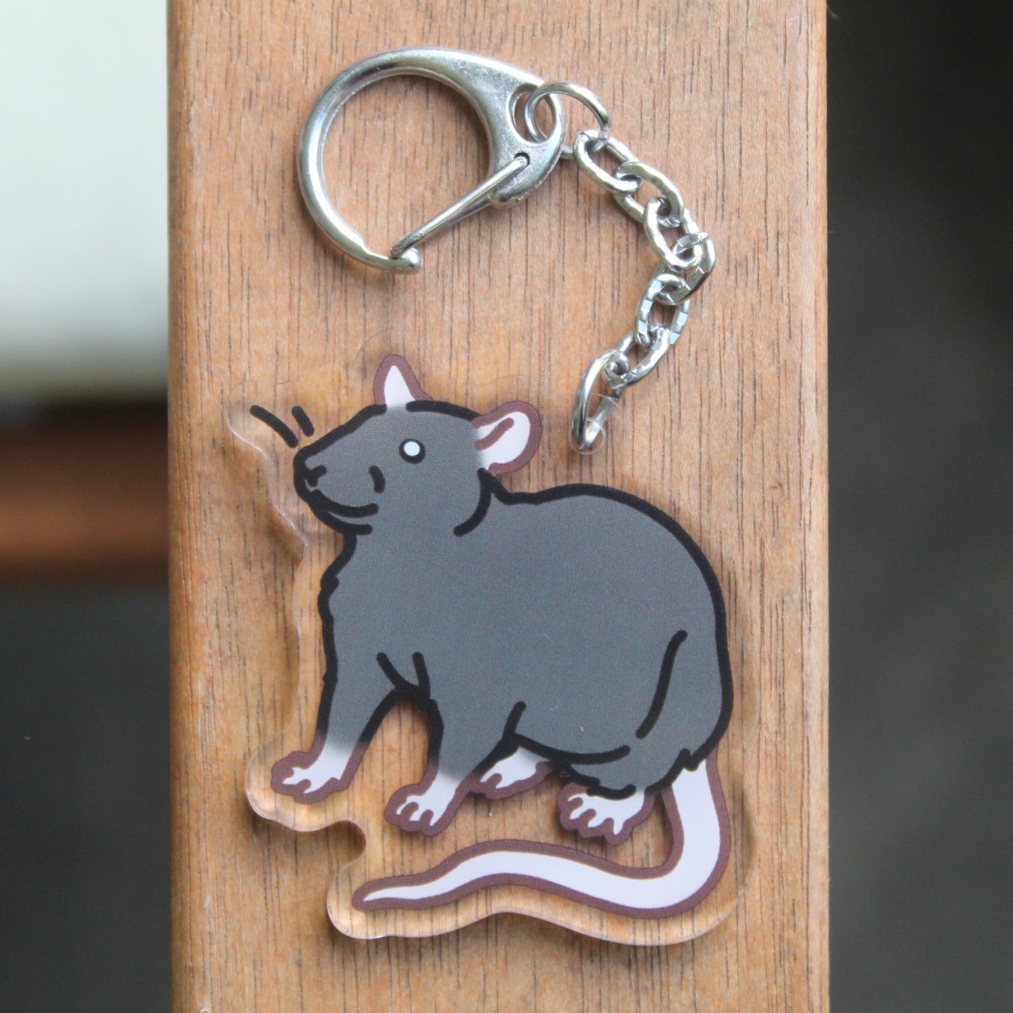 Rat Sticker - 3" Rodent Sticker or 2" Keychain