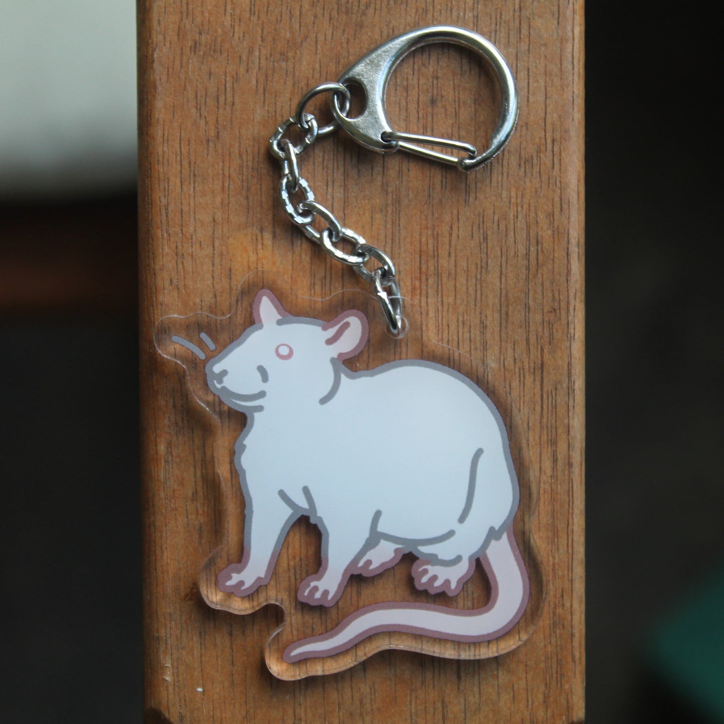 Rat Sticker - 3" Rodent Sticker or 2" Keychain