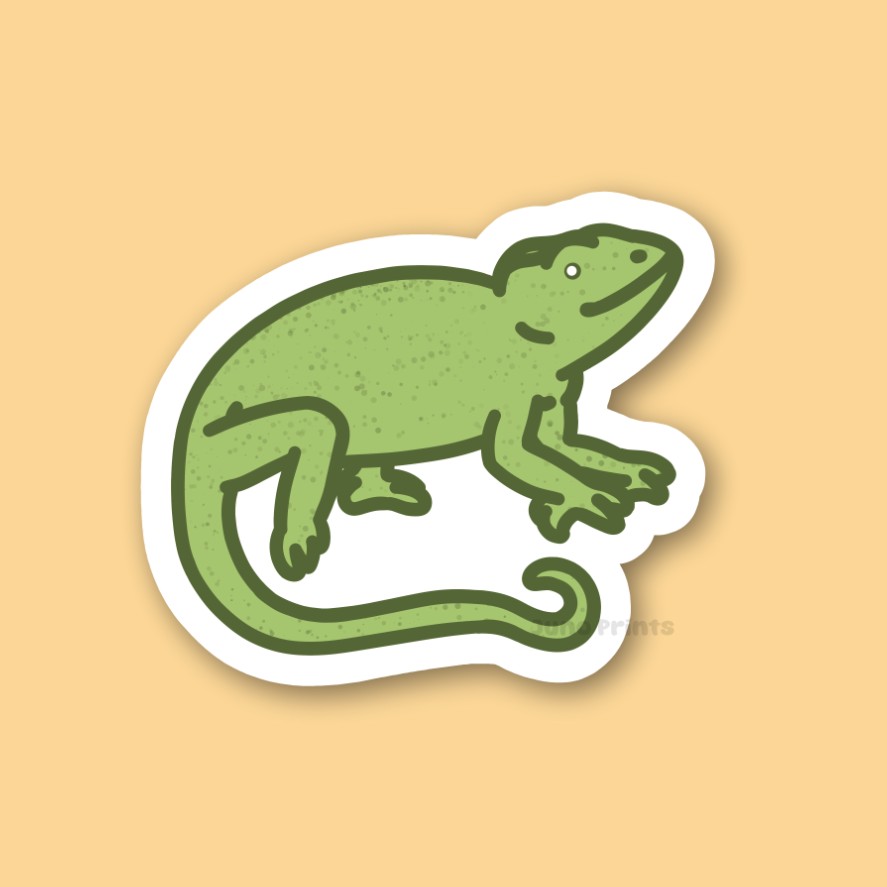 Senegal Chameleon - 3" Chameleon Sticker