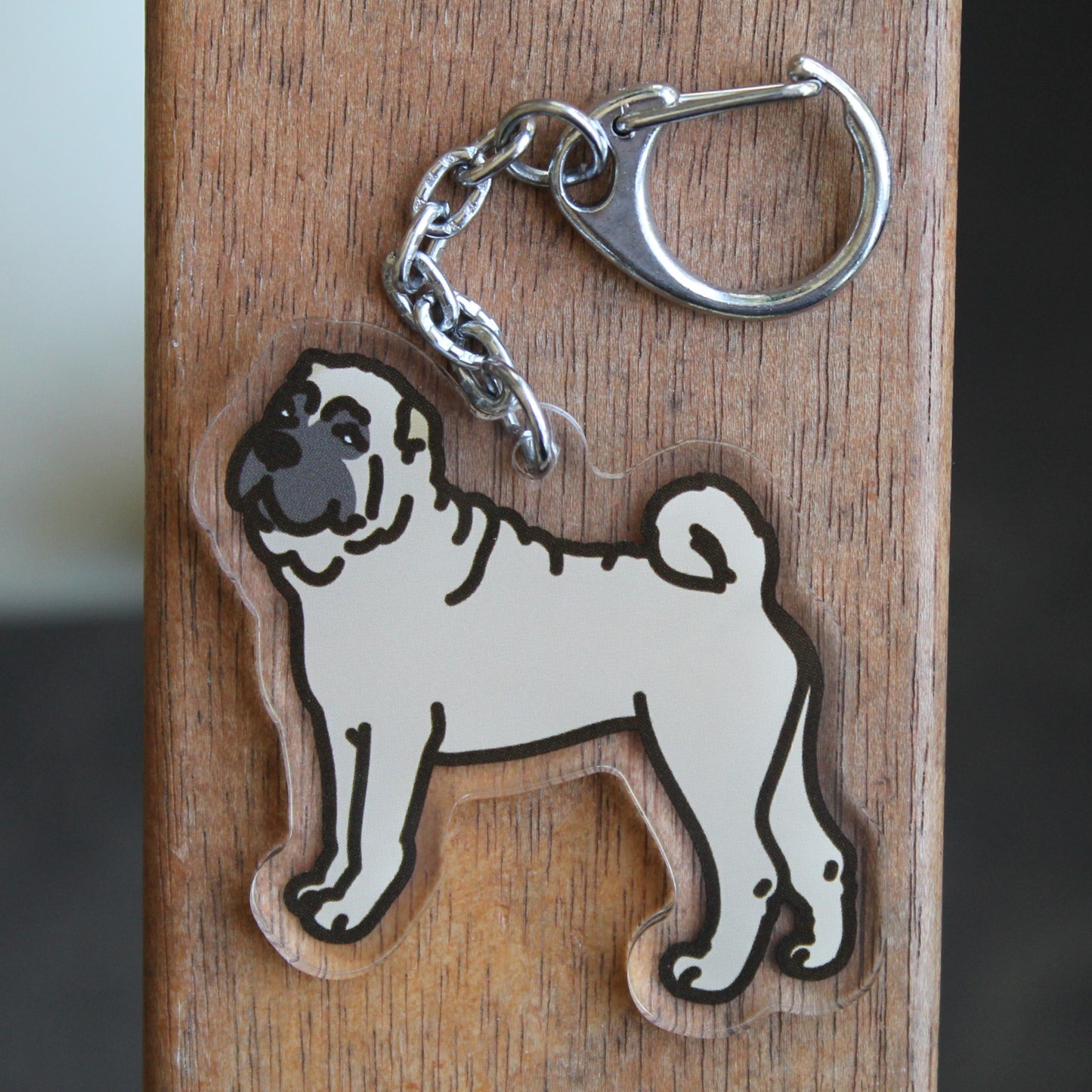 Chinese Shar-Pei Sticker - 3" Waterproof Sticker Non-Sporting or 2" Keychain