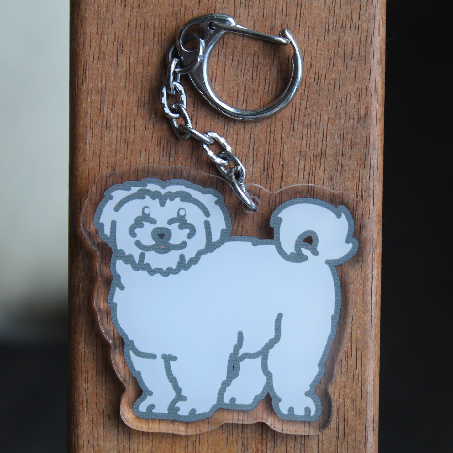 Fluffy Shih Tzu - 3" Dog Sticker or 2" Keychain or 3" Keychain Toy