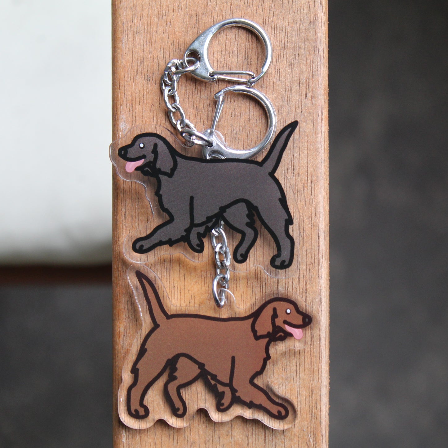 Boykin American Water Spaniel Field Spaniel - 3" Waterproof Sticker or 2" Keychain Sporting