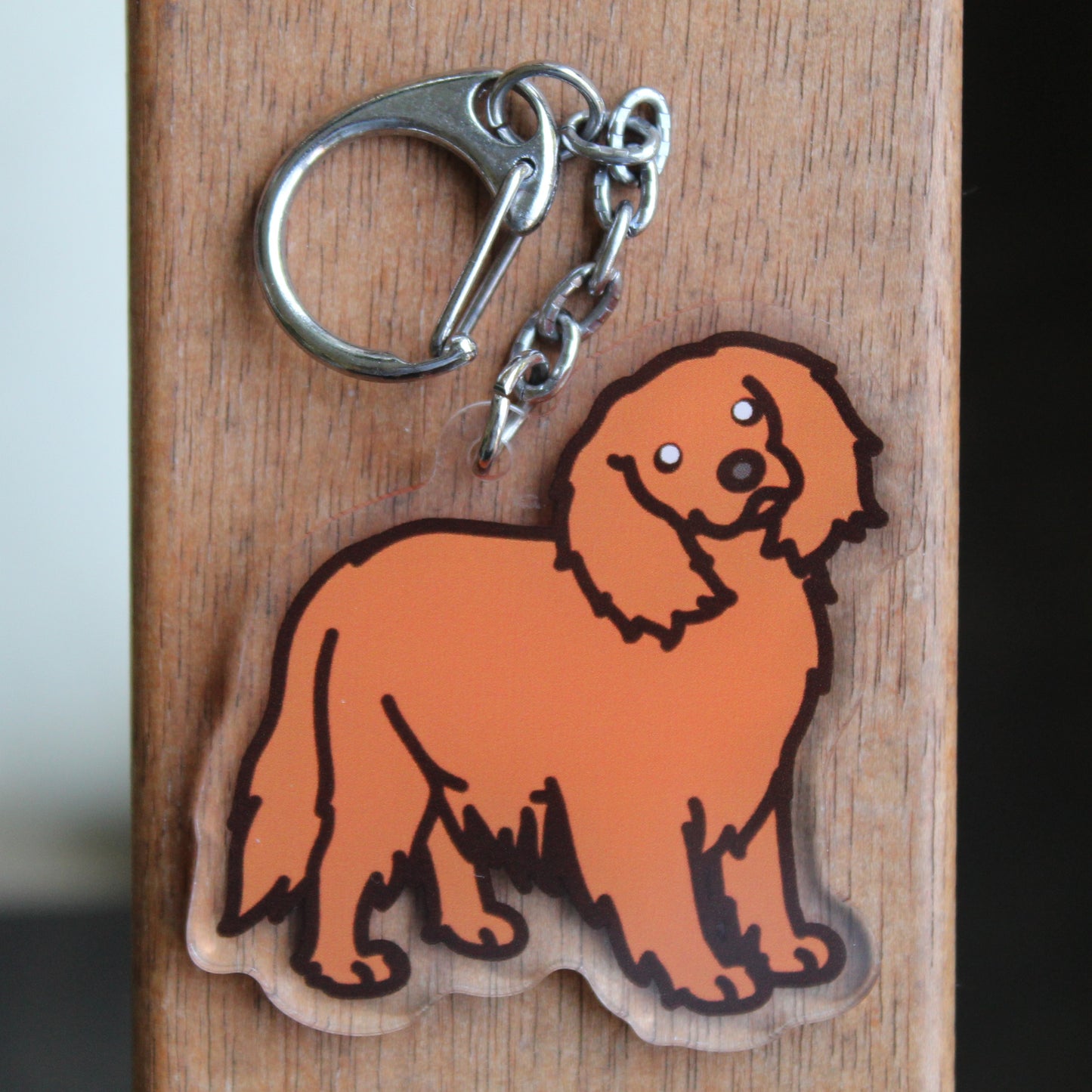Cavalier King Charles Spaniel - 3" Cavy Dog Spaniel Sticker or 2" Keychain Toy