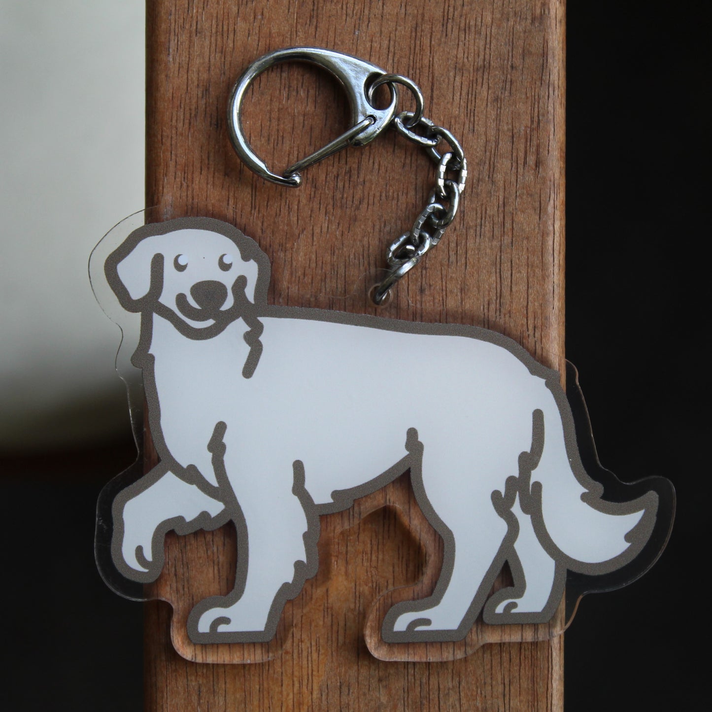 Golden Retriever - 3" Waterproof Sticker or 2" Keychain or 3" Keychain Sporting