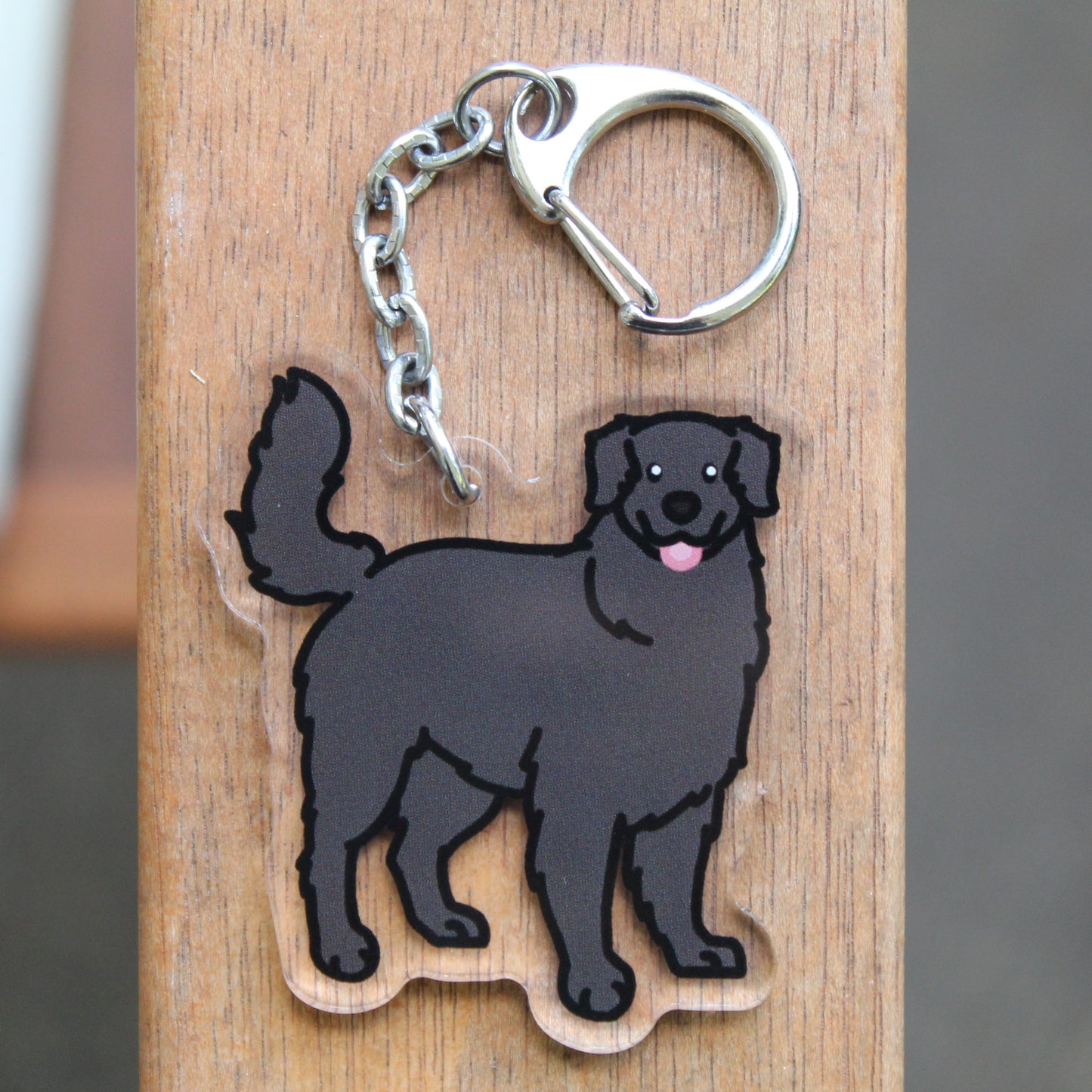 Bernese Mountain Dog, Newfoundland, Great Pyrenees - 3" Sticker or 2" Keychain or 3" Keychain Working