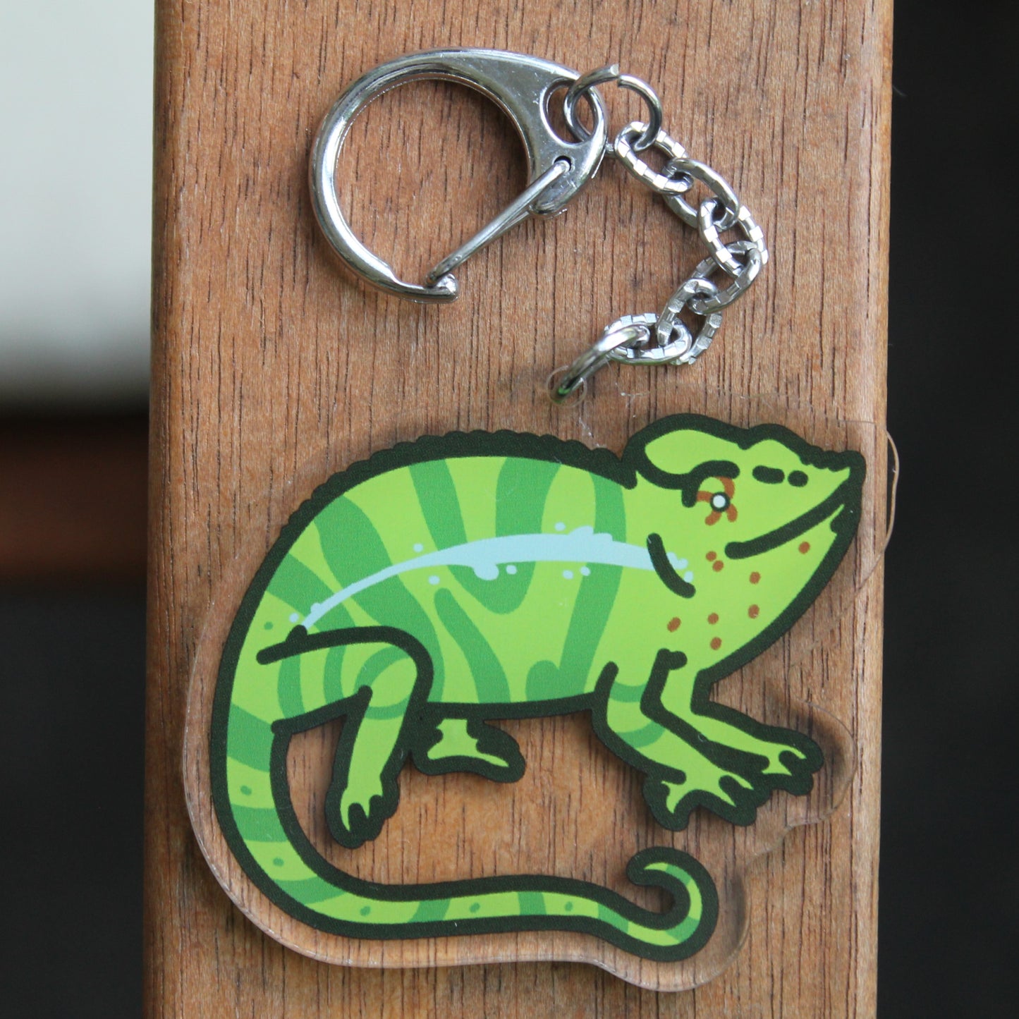 Panther Chameleon - 3" Chameleon Sticker or 2" Keychain