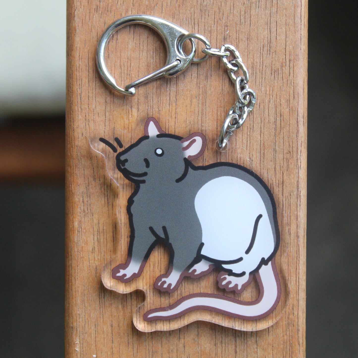 Rat Sticker - 3" Rodent Sticker or 2" Keychain