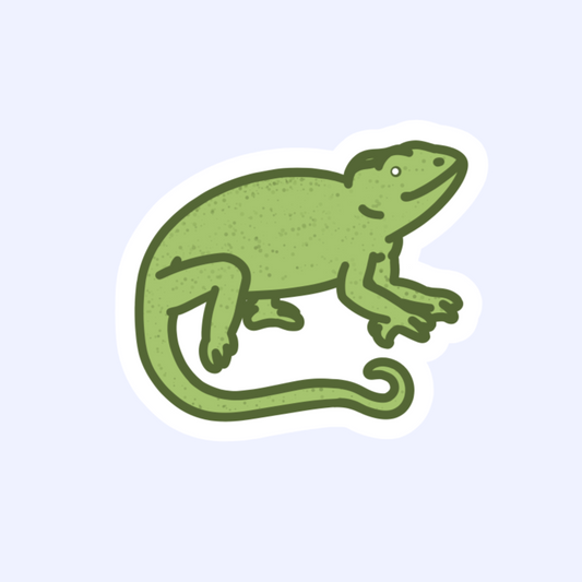 Senegal Chameleon - 3" Chameleon Sticker
