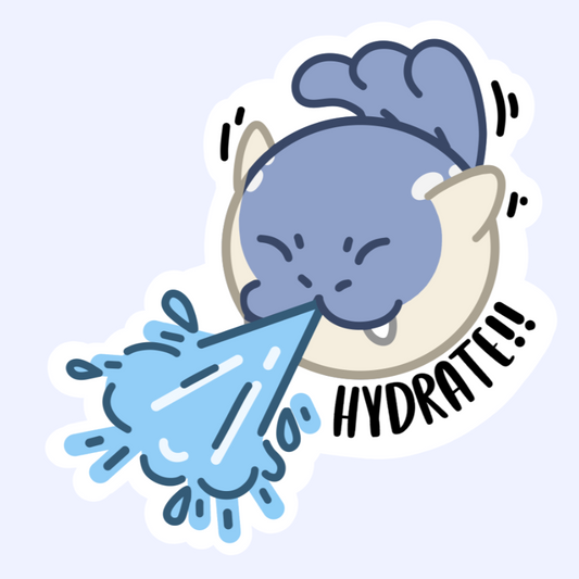 Hydrate!! Spheal Sticker - 3" Water Pokemon Sticker