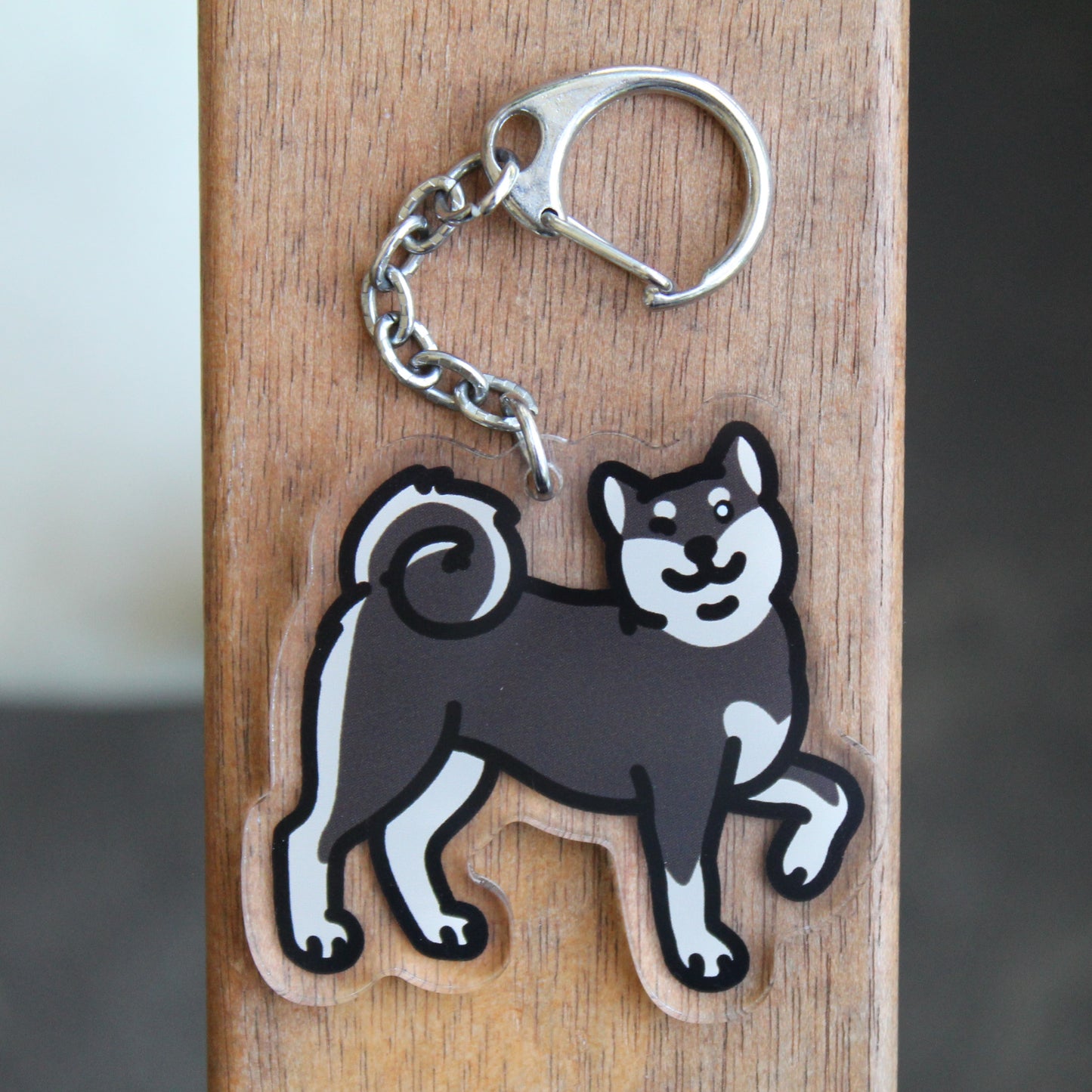 Shiba Inu - 3" Waterproof Sticker or 2" or 3" Keychain Non-Sporting