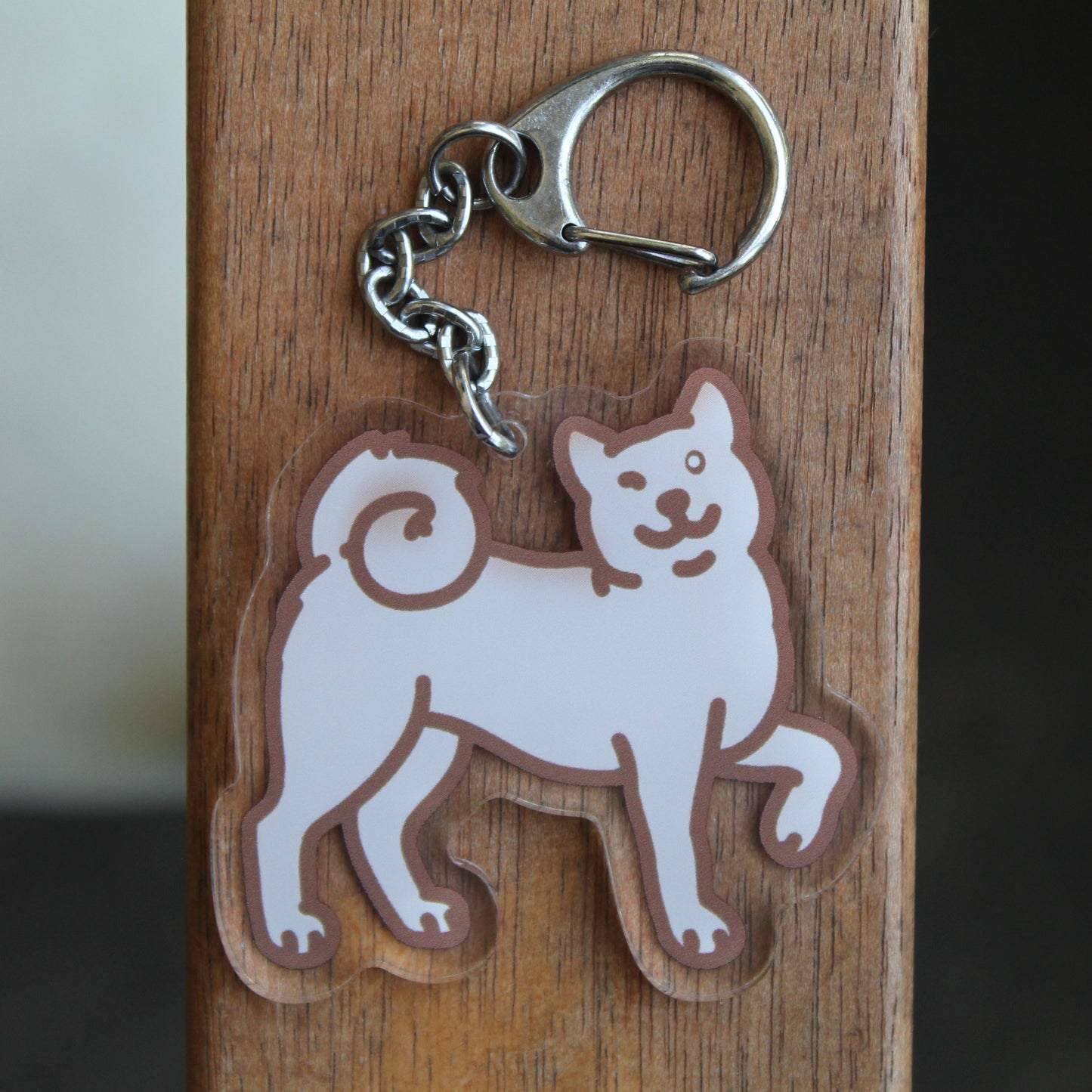 Shiba Inu - 3" Waterproof Sticker or 2" or 3" Keychain Non-Sporting