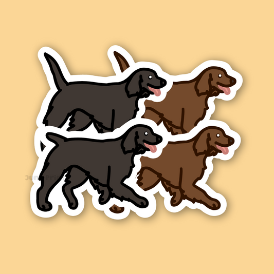 Boykin American Water Spaniel Field Spaniel - 3" Waterproof Sticker or 2" Keychain Sporting