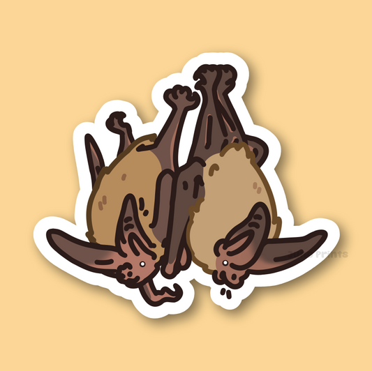 Townsend's Big-Eared Bat - 3" Sticker