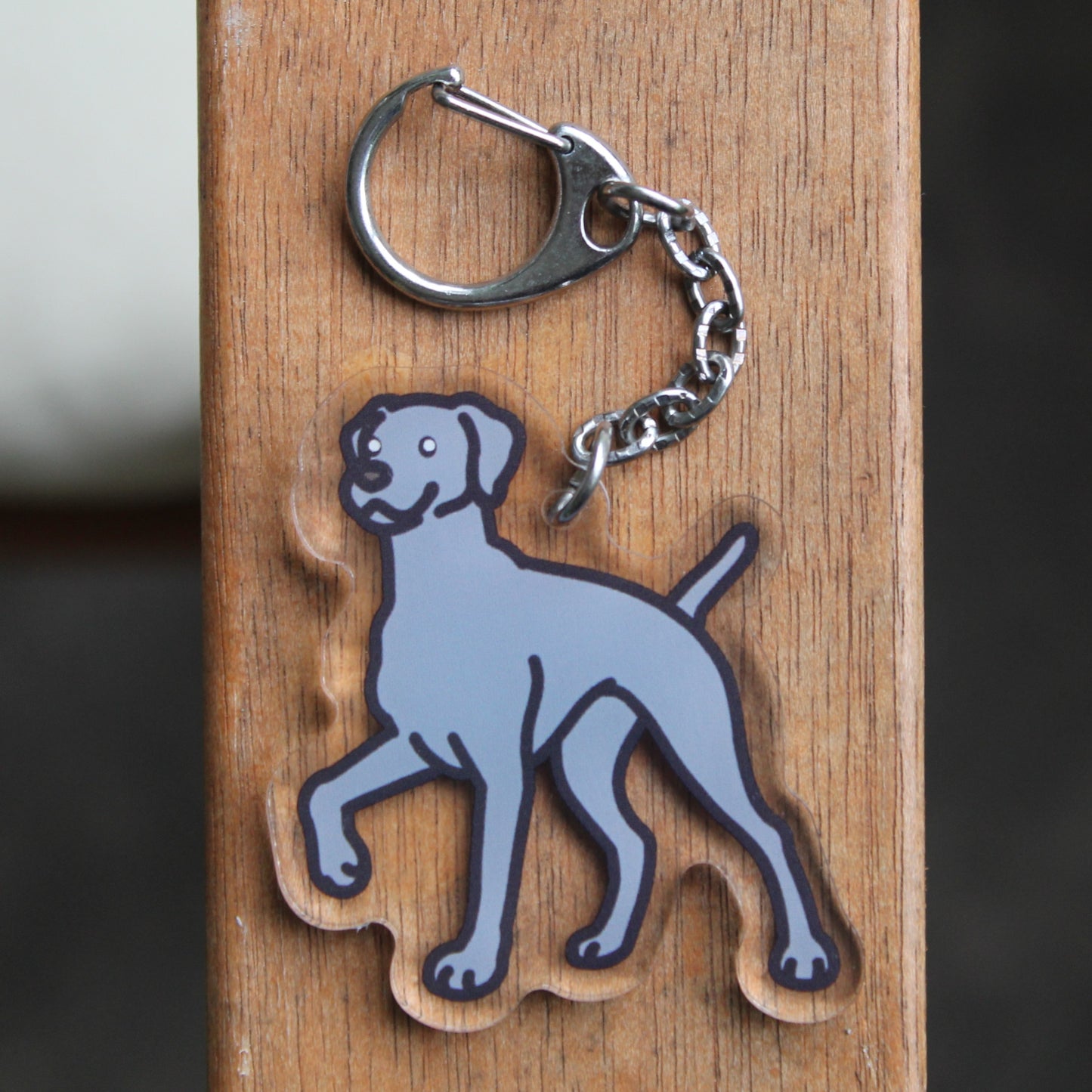Weimaraner - 3" Pointer Dog Sticker or 2" Keychain Sporting